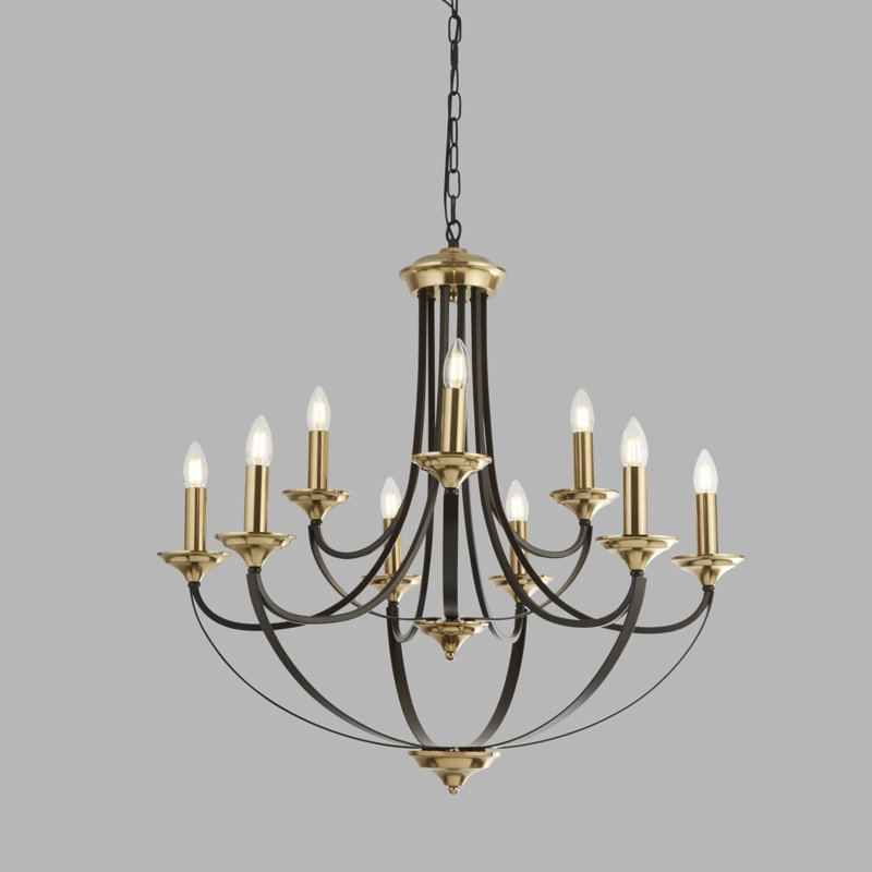 Hankinson 5 Light Candle Style Globe Chandelier & Reviews Hankinson 5 Light Candle Style Globe Chandelier & Reviews